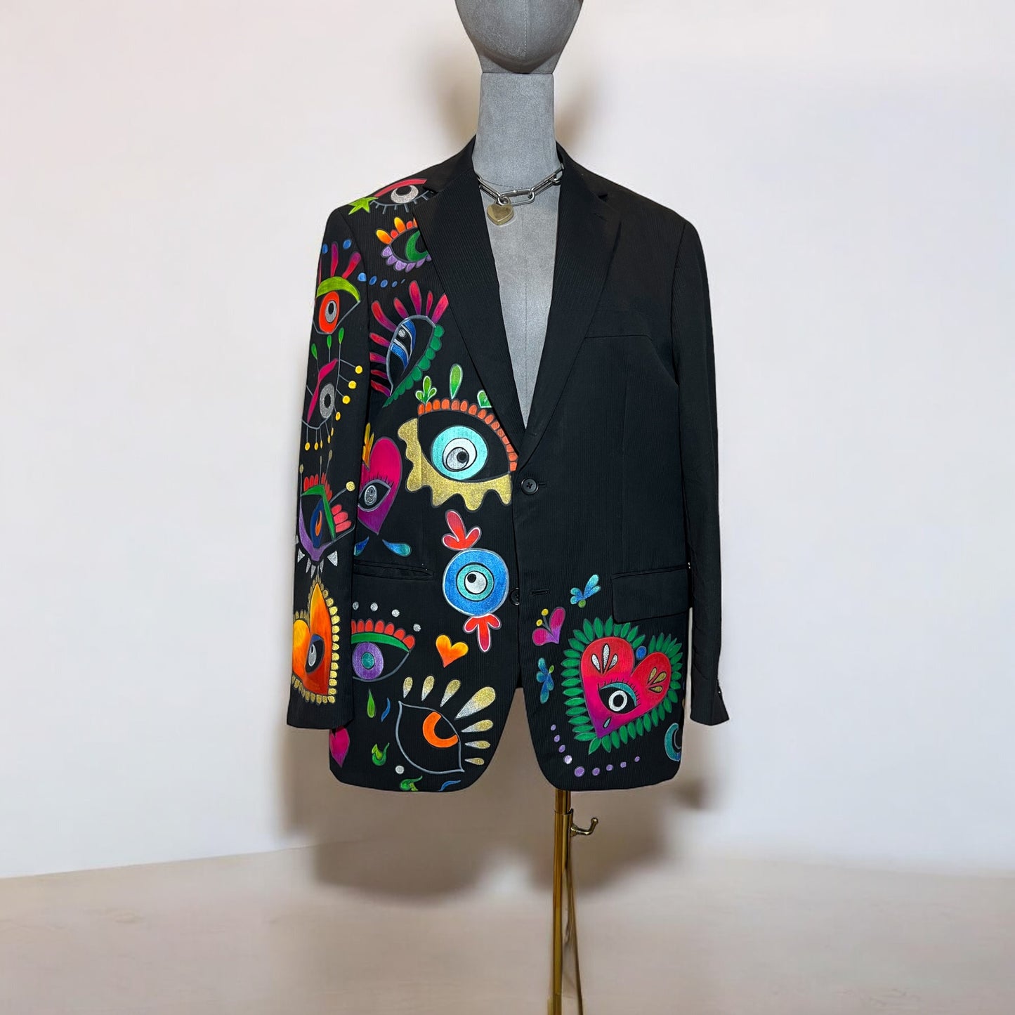 Customised hand painted blazer (pre-order only)