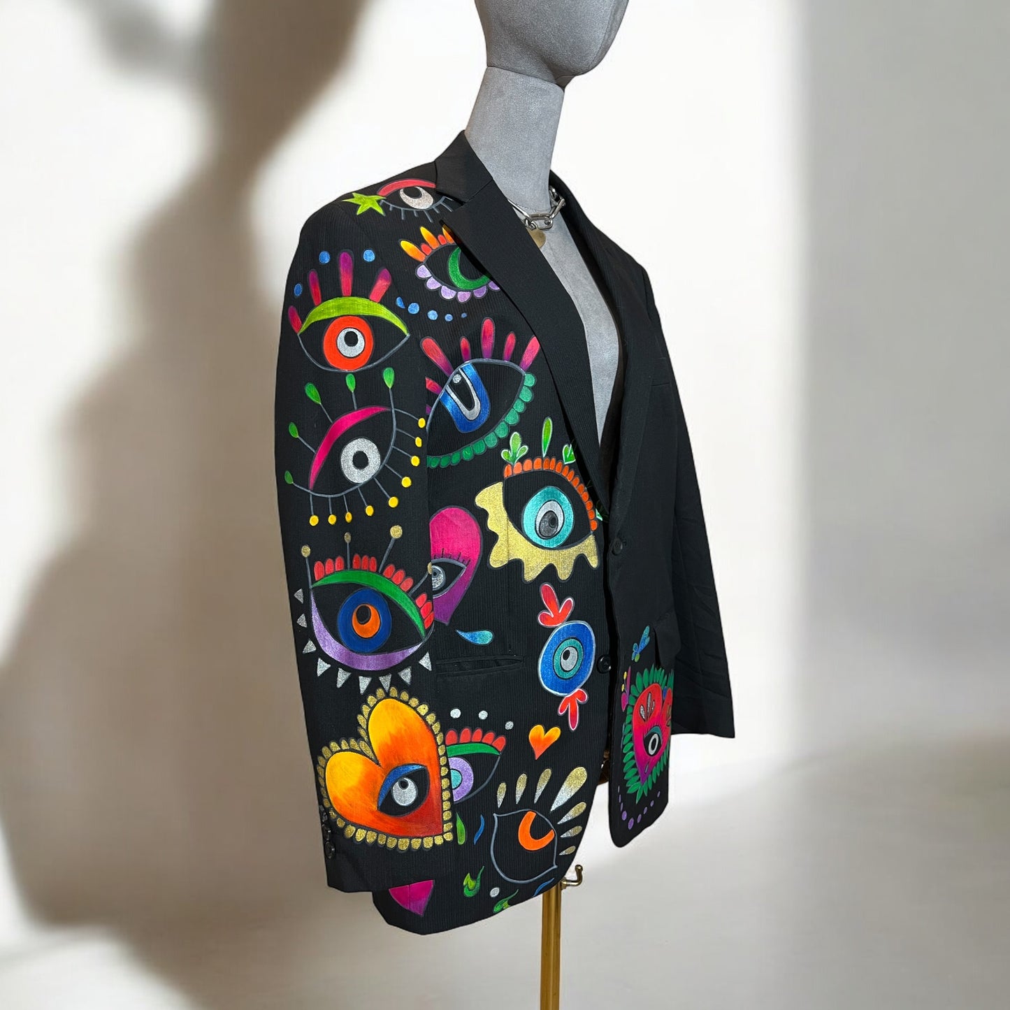 Customised hand painted blazer (pre-order only)