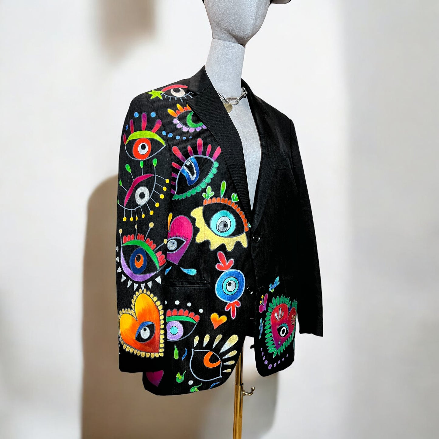 Customised hand painted blazer (pre-order only)