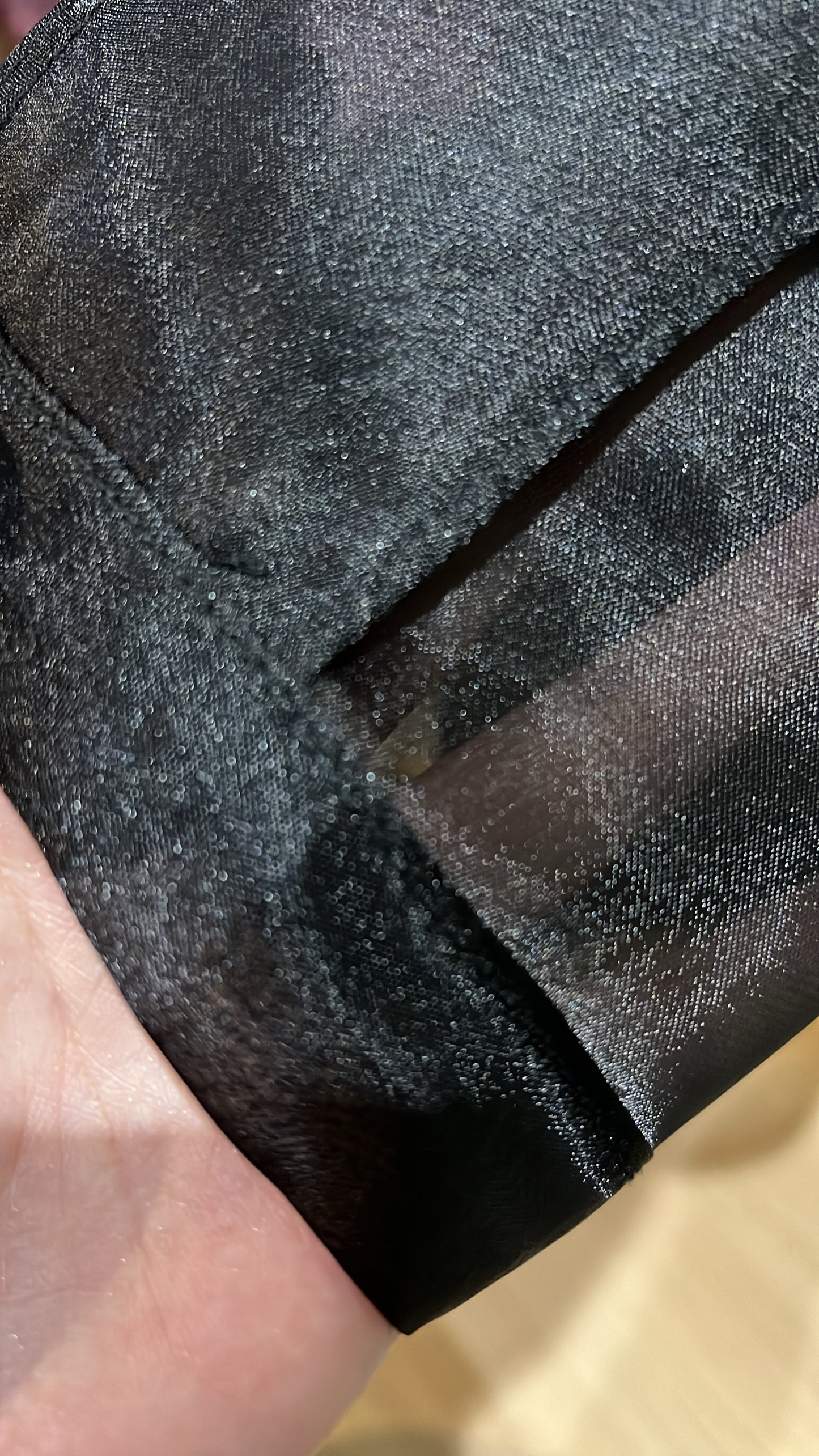 Black Organdie overcoat